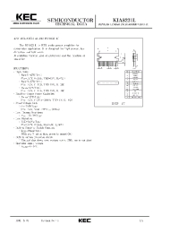 Datasheet KIA8231L manufacturer KEC