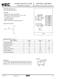 Datasheet KRC282U manufacturer KEC