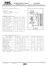 Datasheet KTD3055 manufacturer KEC