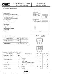 Datasheet PF05FUUSV manufacturer KEC