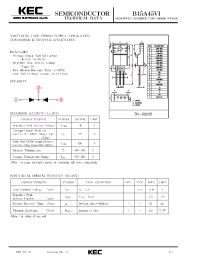 Datasheet V15A45VI manufacturer KEC