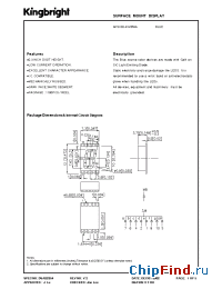 Datasheet APSC03-41MBWA manufacturer Kingbright