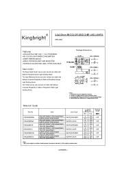 Datasheet KPB-3025ESGW manufacturer Kingbright