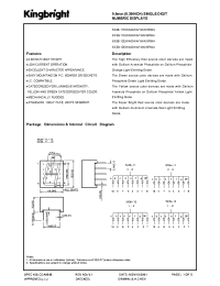 Datasheet SC39-12SRWA manufacturer Kingbright