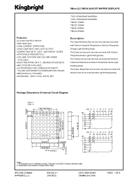 Datasheet TA23-11GWA manufacturer Kingbright