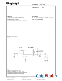 Datasheet W5603PBDL/H/SD manufacturer Kingbright