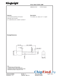 Datasheet W5603SIDL/H/SD manufacturer Kingbright