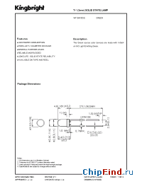 Datasheet W7104VGC/E manufacturer Kingbright