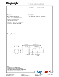 Datasheet W7113SEC/H manufacturer Kingbright