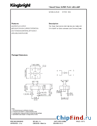 Datasheet W7676CSURC/E manufacturer Kingbright