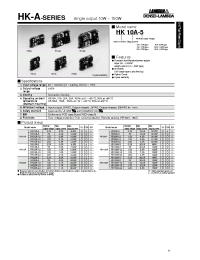 Datasheet HK100A-12 manufacturer Densei-Lambda