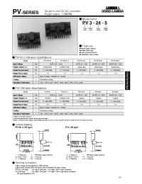 Datasheet PV1R5-12-5 manufacturer Densei-Lambda