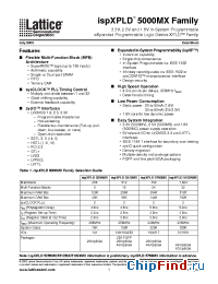 Datasheet LC51024MV-75F484C manufacturer Lattice