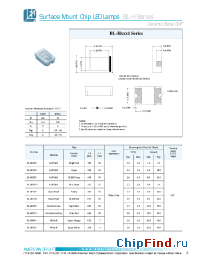 Datasheet BL-HE131-TR manufacturer American Bright LED