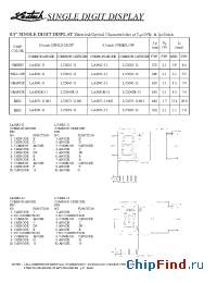 Datasheet LA5041R-13 manufacturer Ledtech