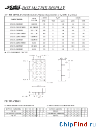 Datasheet LJ1421-11EWRN manufacturer Ledtech