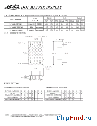 Datasheet LJ1463-M1FEWRN manufacturer Ledtech
