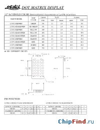 Datasheet LJ5751-11EWRN manufacturer Ledtech