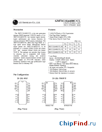 Datasheet GM71C4400CL-60 manufacturer LG