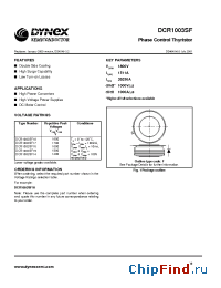 Datasheet DCR1003SF15 manufacturer Linear IS