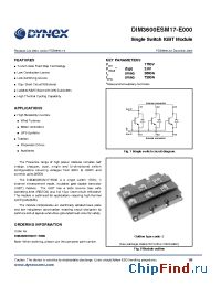 Datasheet DIM3600ESM17-E manufacturer Linear IS