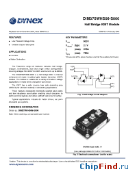 Datasheet DIM375WHS06-S manufacturer Linear IS