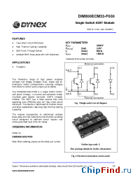 Datasheet DIM800ECM33-F manufacturer Linear IS