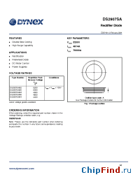 Datasheet DS2907SA manufacturer Linear IS