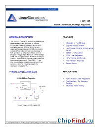 Datasheet LND1117 manufacturer Linear Dimensions Designs