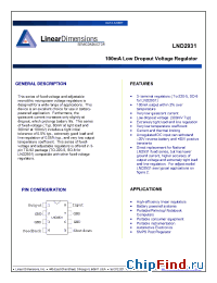 Datasheet LND2931-12 manufacturer Linear Dimensions Designs
