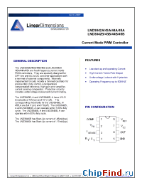 Datasheet LND3842A manufacturer Linear Dimensions Designs