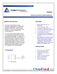 Datasheet LND4810 manufacturer Linear Dimensions Designs