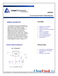 Datasheet LND5203 manufacturer Linear Dimensions Designs