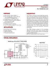 Datasheet LT1027CCN8-5 manufacturer Linear