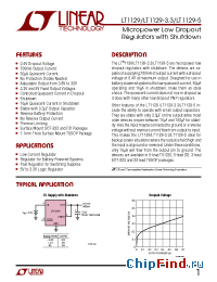 Datasheet LT1129-2.85 manufacturer Linear