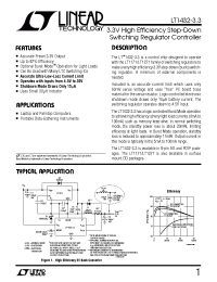 Datasheet LT1432CS8-3.3 manufacturer Linear