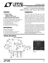Datasheet LT1462ACS8 manufacturer Linear