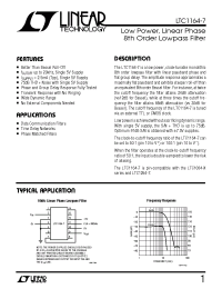 Datasheet LTC1164-7 manufacturer Linear