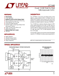 Datasheet LTC1448IS8 manufacturer Linear