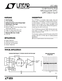 Datasheet LTC1456I manufacturer Linear