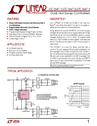 Datasheet LTC1647-1 manufacturer Linear