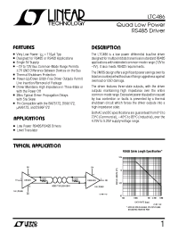 Datasheet LTC486CS manufacturer Linear