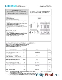 Datasheet SMC16CA manufacturer Lite-On