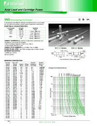Datasheet 312001 manufacturer Littelfuse