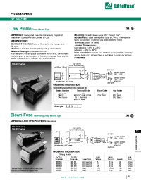 Datasheet 344602 manufacturer Littelfuse