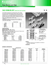 Datasheet 354007-GY manufacturer Littelfuse