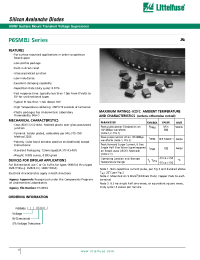 Datasheet P6SMBJ110CA manufacturer Littelfuse
