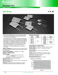 Datasheet R30R160 manufacturer Littelfuse