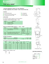 Datasheet T10C110 manufacturer Littelfuse