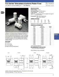 Datasheet TLS025 manufacturer Littelfuse